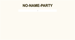 Desktop Screenshot of no-name-party.de